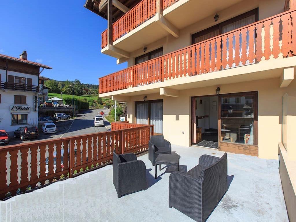 Les Aiguilles De Warens Villa กงบลู ภายนอก รูปภาพ