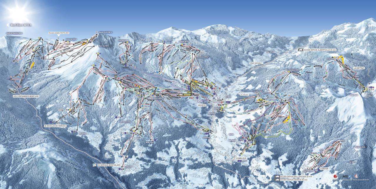 Les Aiguilles De Warens Villa กงบลู ภายนอก รูปภาพ
