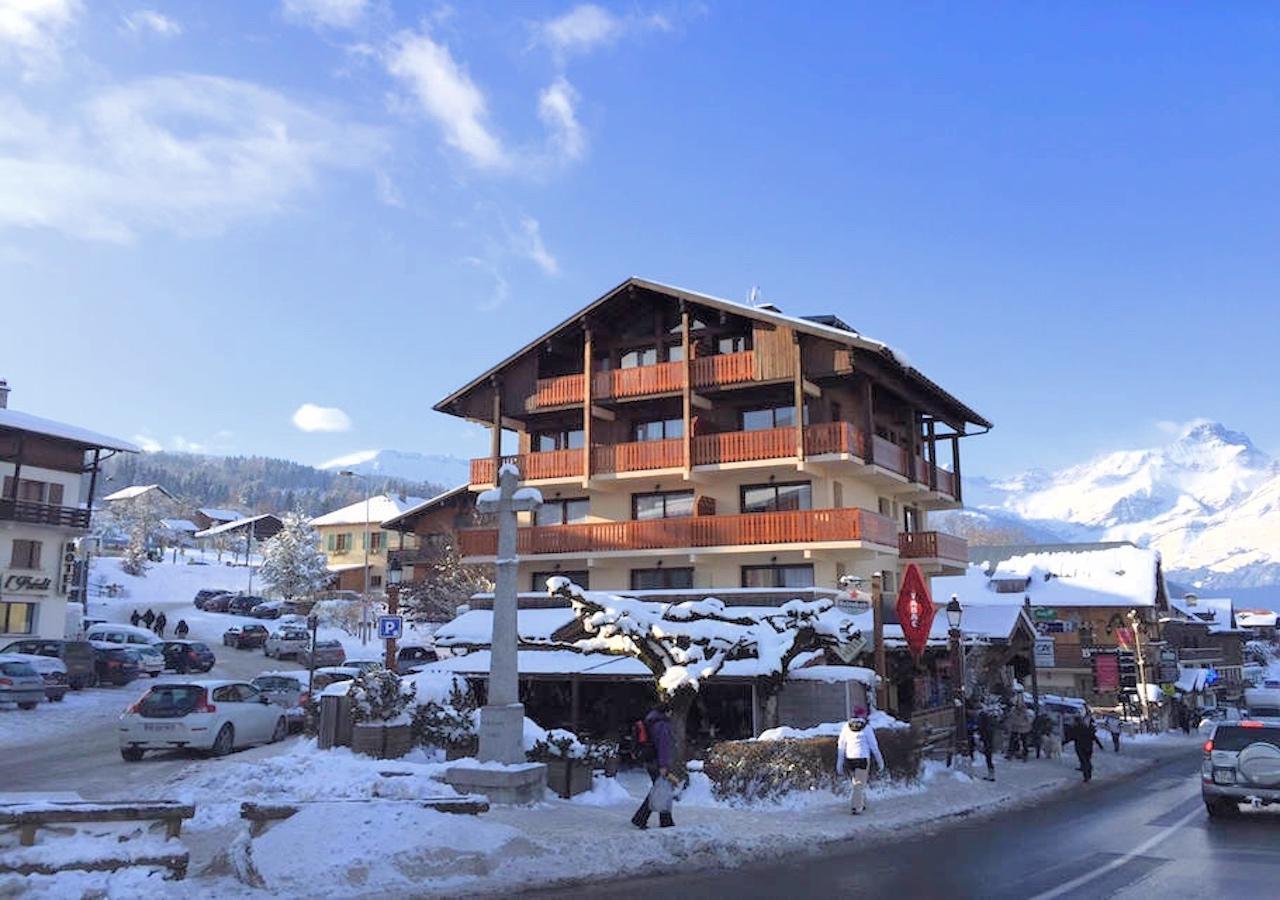 Les Aiguilles De Warens Villa กงบลู ภายนอก รูปภาพ